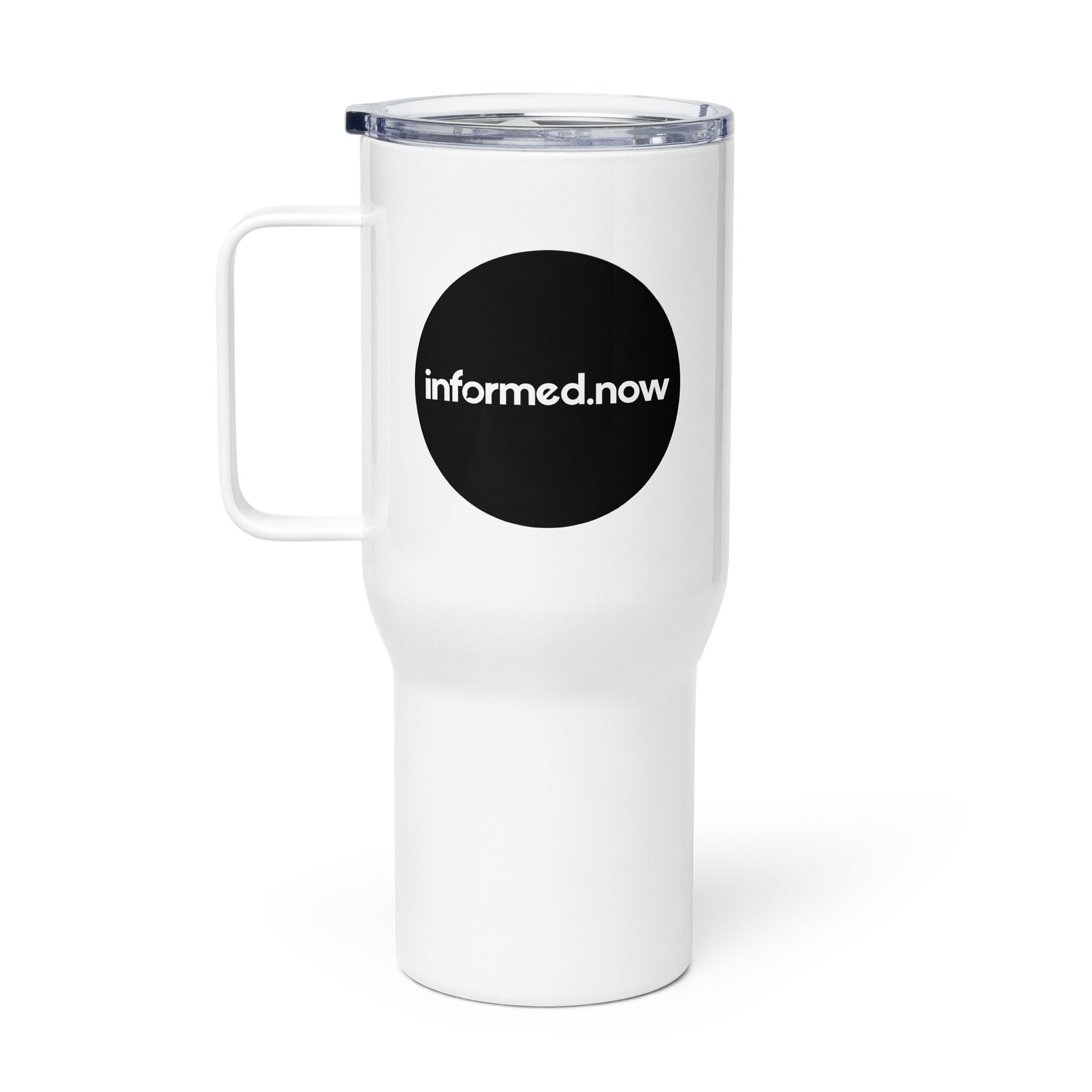 informed.now Travel Mug with Handle (Black) product image (3)