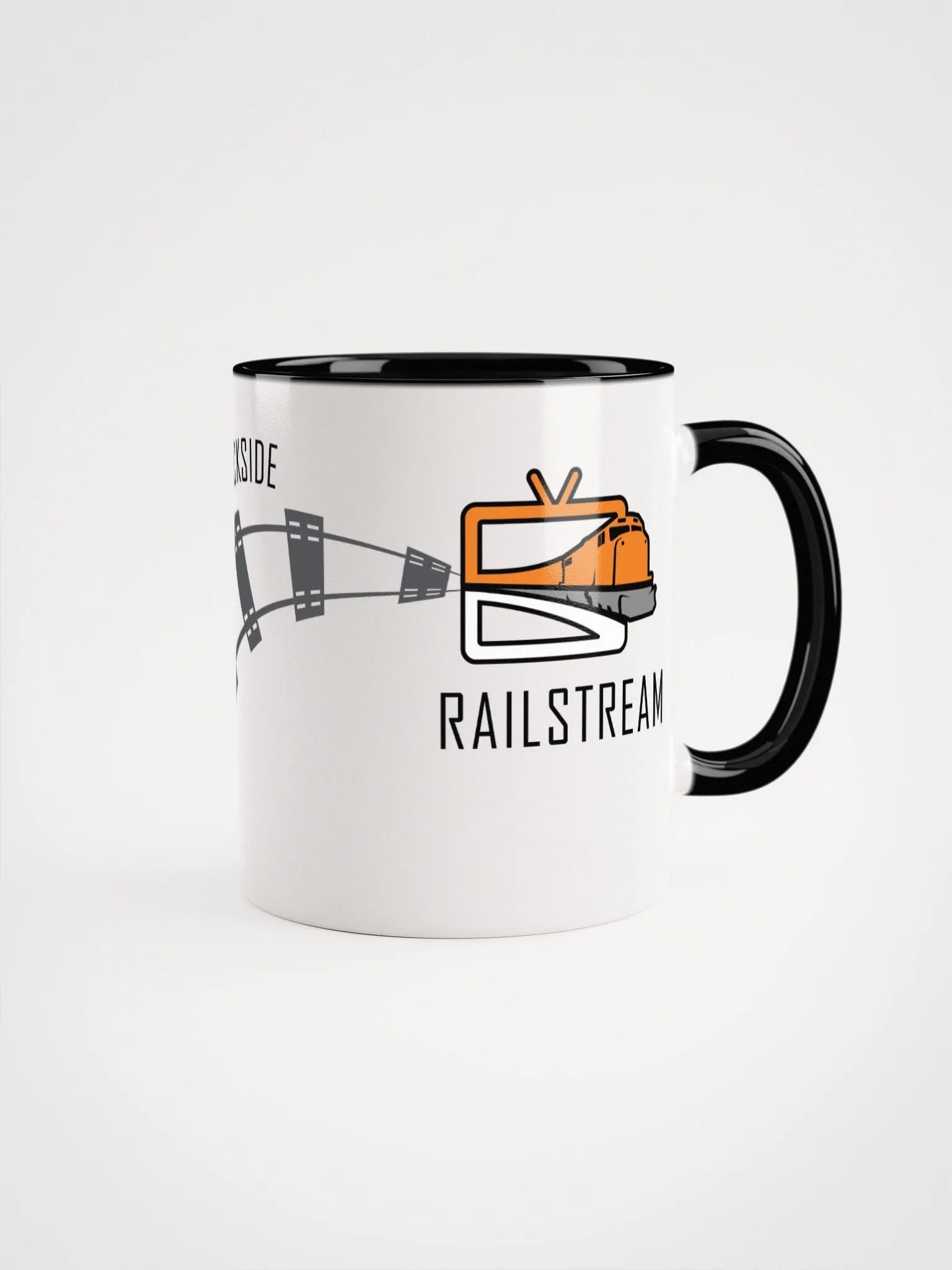 Trackside Mug - Colored Handle product image (1)