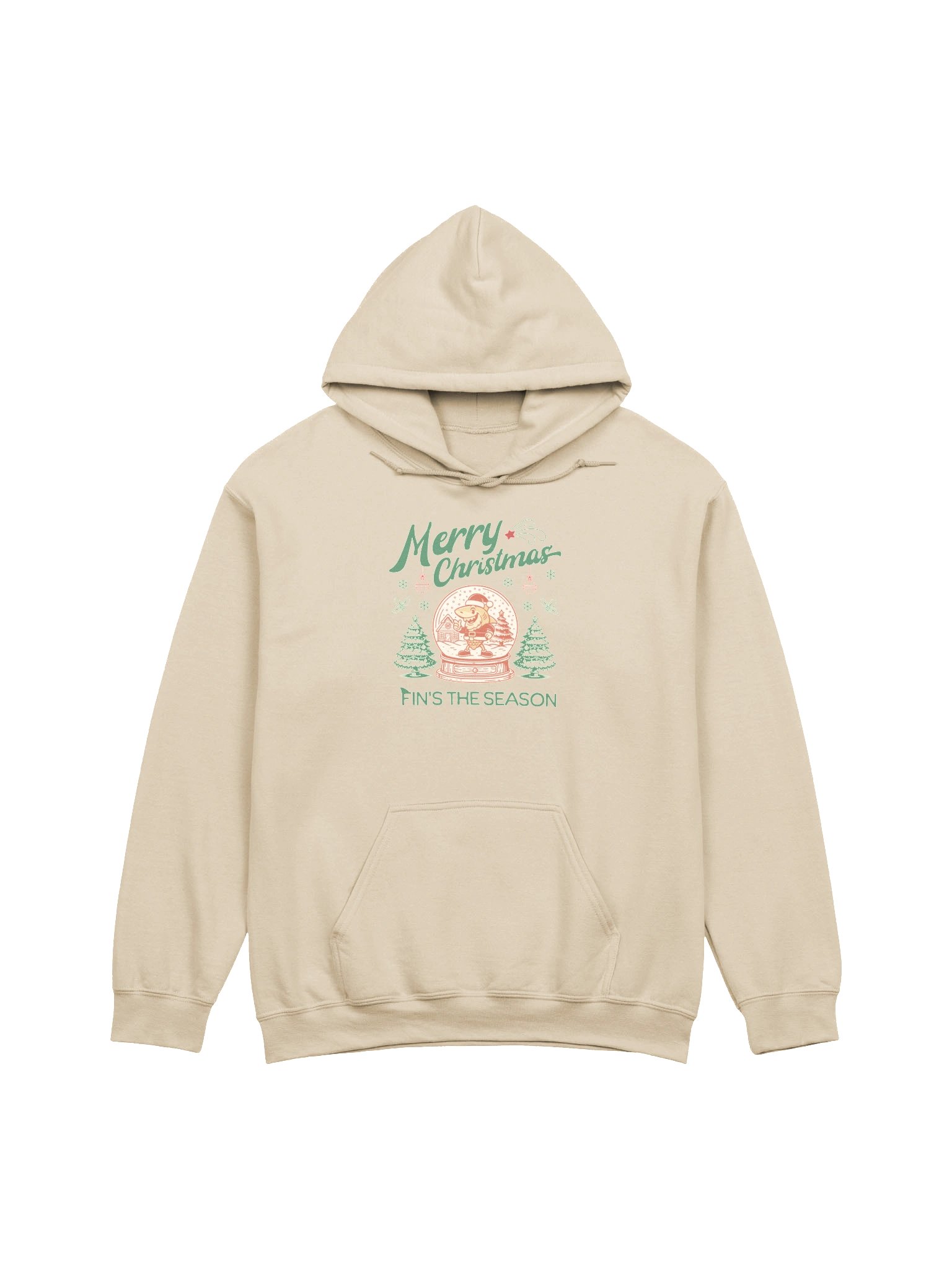 Christmas CornShark Snow Globe Hoodie product image (1)