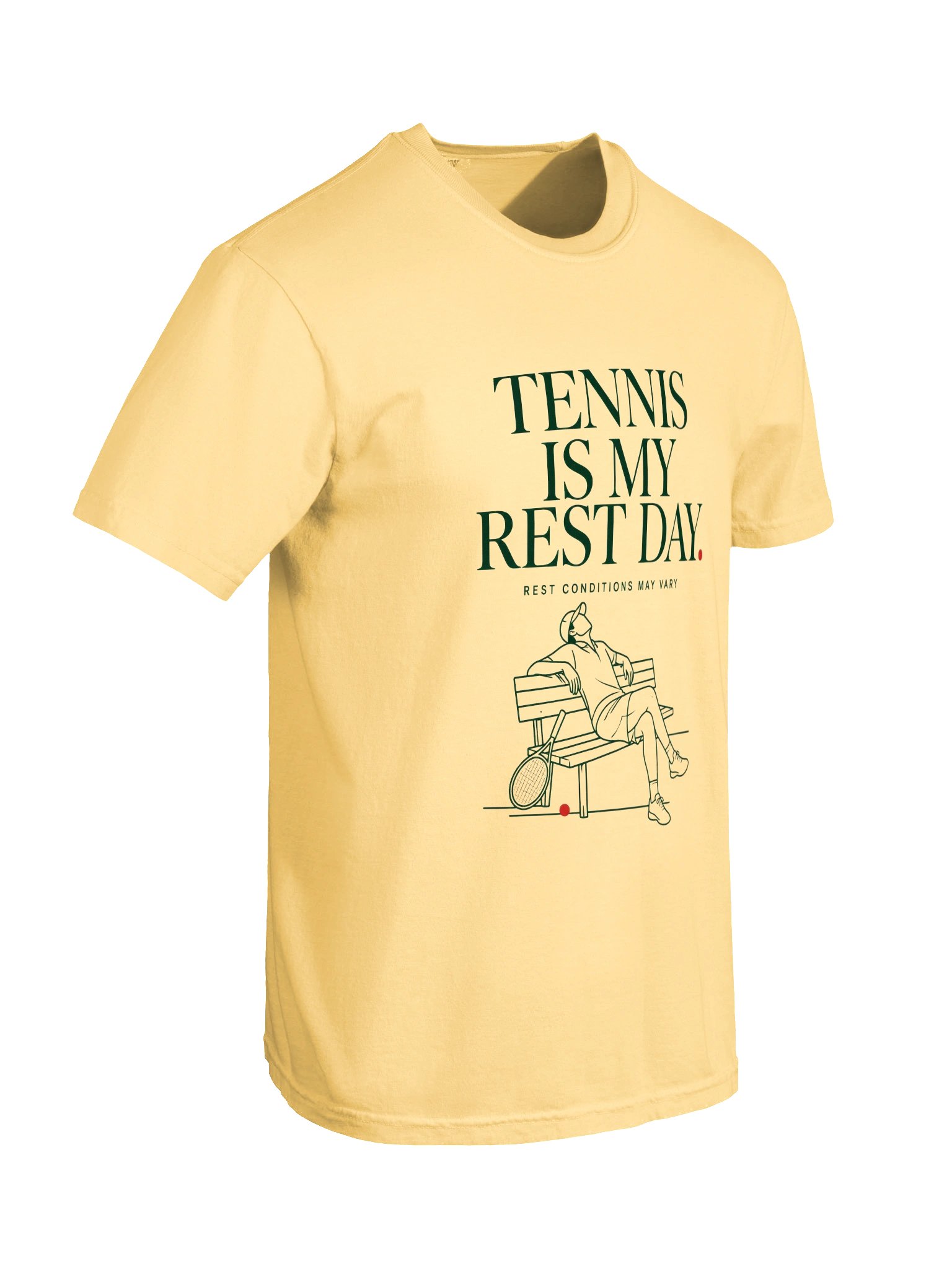 Tennis Is My Rest Day Tee product image (6)