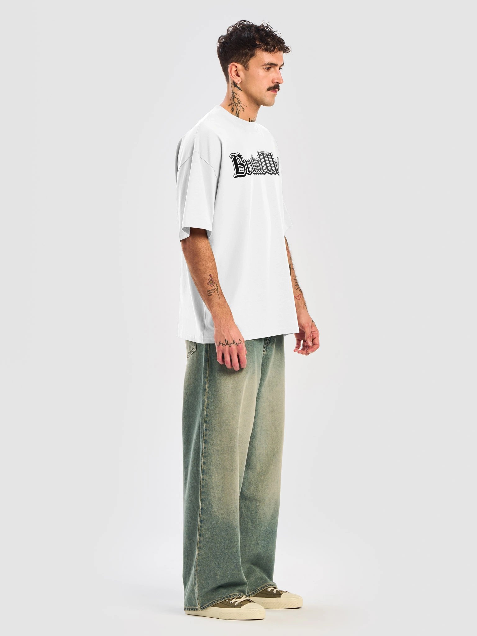 BrutalWear Gothic Font Urban Streetwear Design. product image (23)