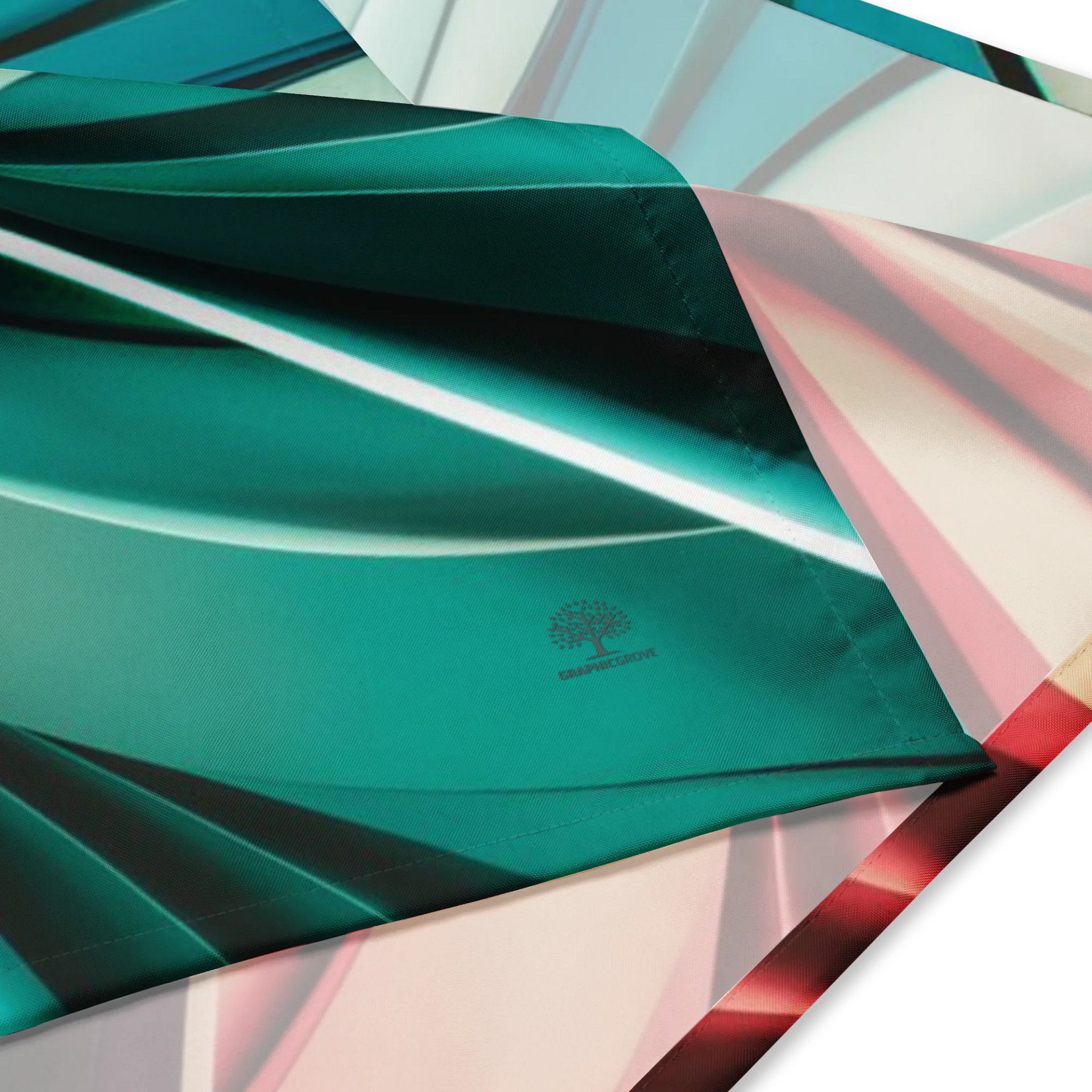 Graphic Grove Abstract All-Over Print Bandana - Eco-Friendly & Stylish product image (2)