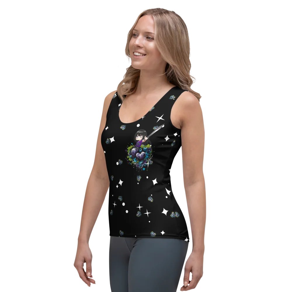 Sparkling Heart Women's Tank Top product image (3)