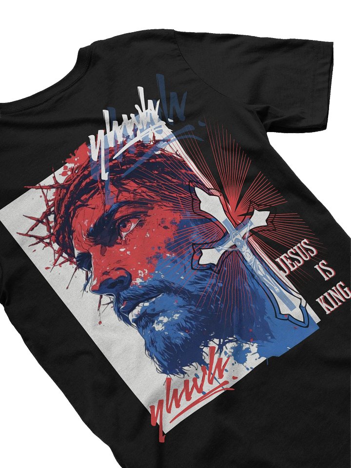 YHWH - "Jesus is KIng" Slim Fit T shirt product image (2)