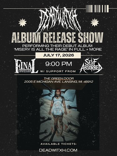 THE TIME HAS COME FOR OUR MOST IMPORTANT ANNOUNCEMENT YET: 
OUR ALBUM RELEASE AND ITS RESPECTIVE SHOW! 

Our debut album, Mis...