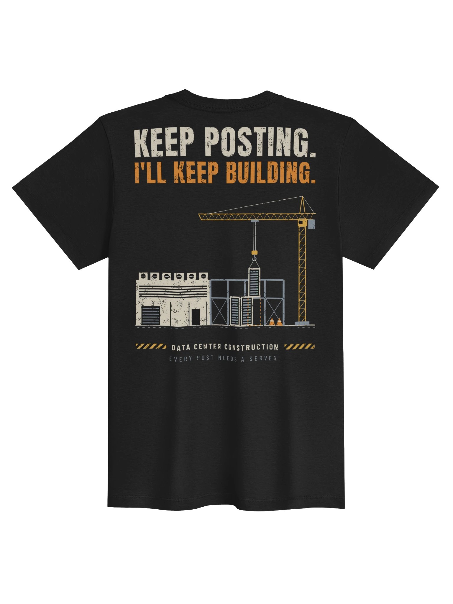 Keep Posting. I'll Keep Building. - Women's Tee product image (3)