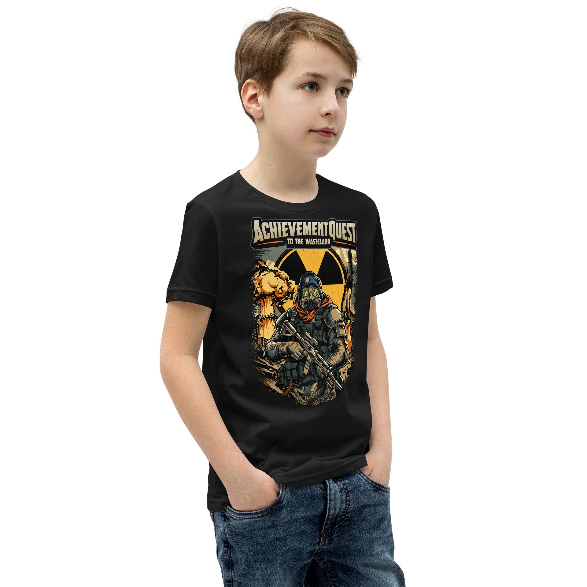 AchievementQuest — TO THE WASTELAND — Youth Tee (Limited Edition) product image (2)