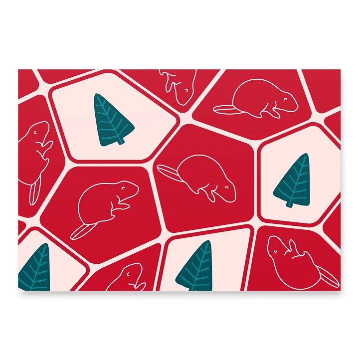 Beaver Icon - Wrapping Paper - Special Christmas Edition product image (2)