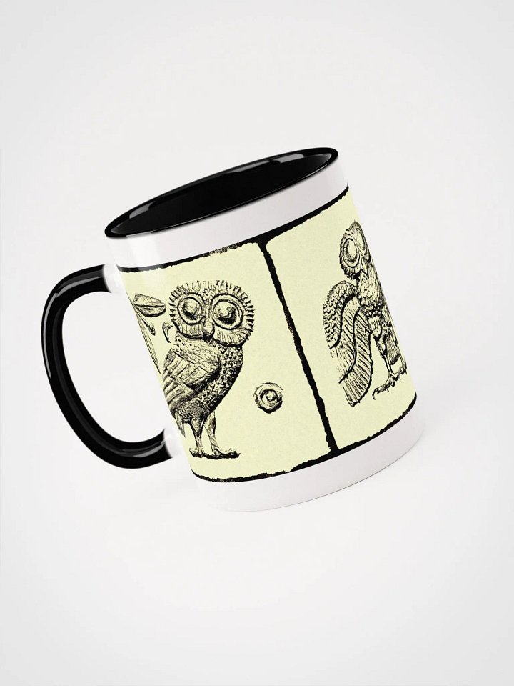 Iconic Athenian Owls Traditional Greek Art 3rd Century BC, Coffee & Tea Mug product image (1)