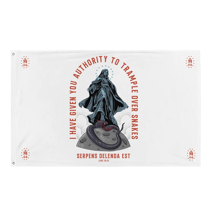 Queen of Heaven and Earth - Flag v1 product image (1)