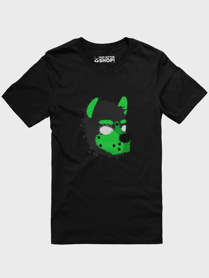 Pup Splatter Shirt - Black & Green product image (1)