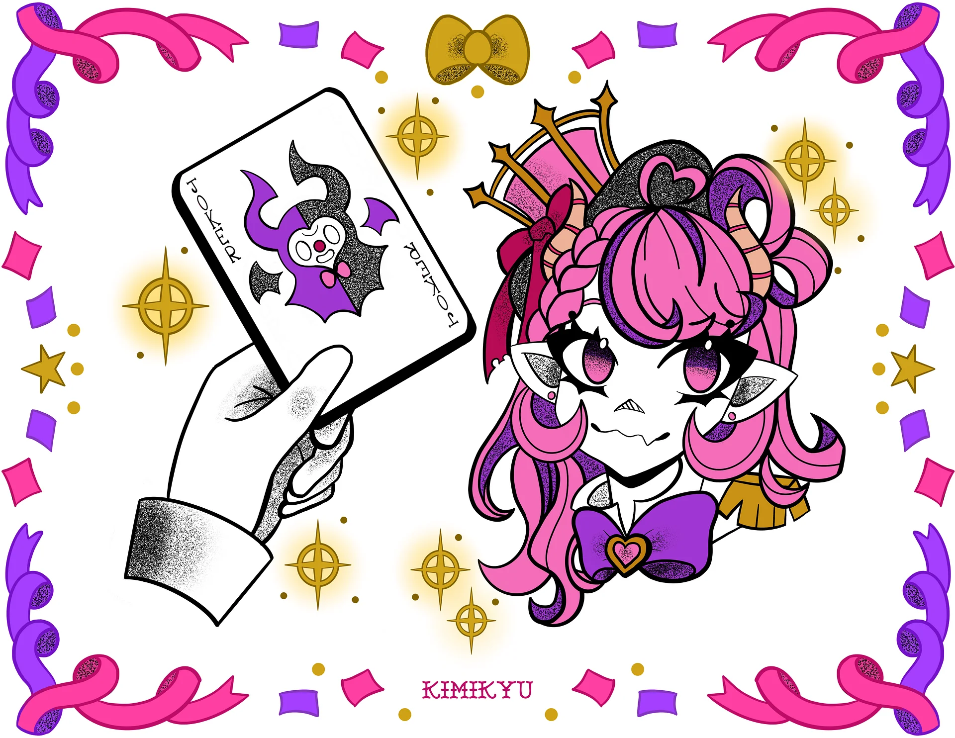 Ironmouse Tattoo Flash Print product image (1)