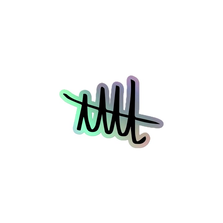 TTTT Holographic Sticker product image (1)