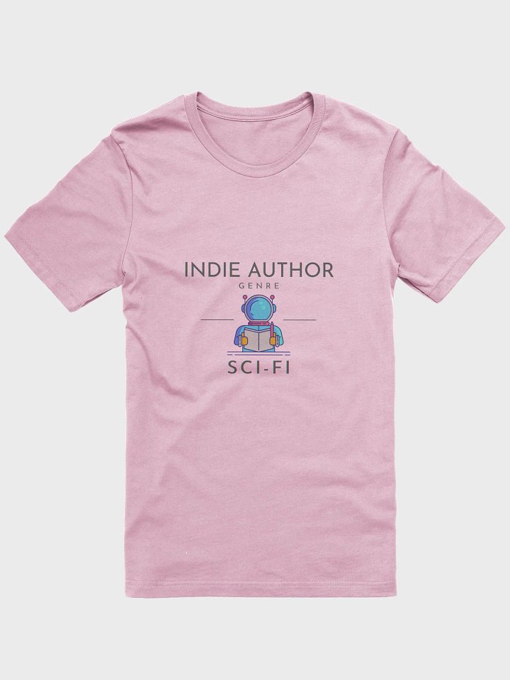 Indie Author Genre Sci-Fi pink t-shirt product image (1)