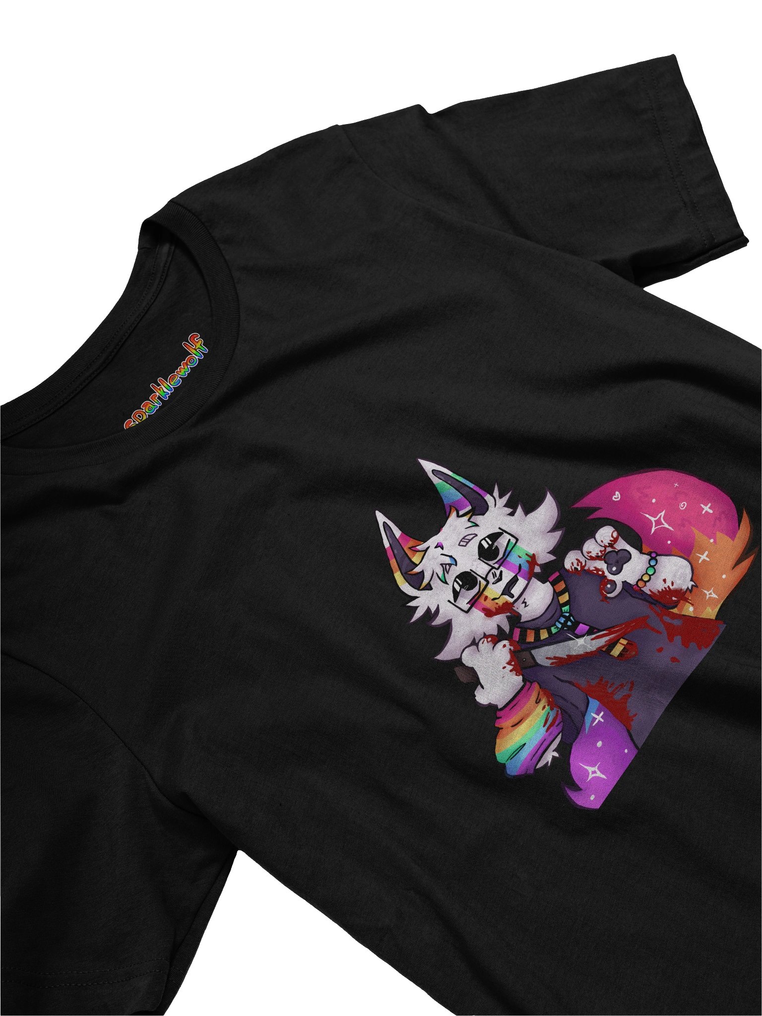 MURDERER GLITTER T-SHIRT product image (21)