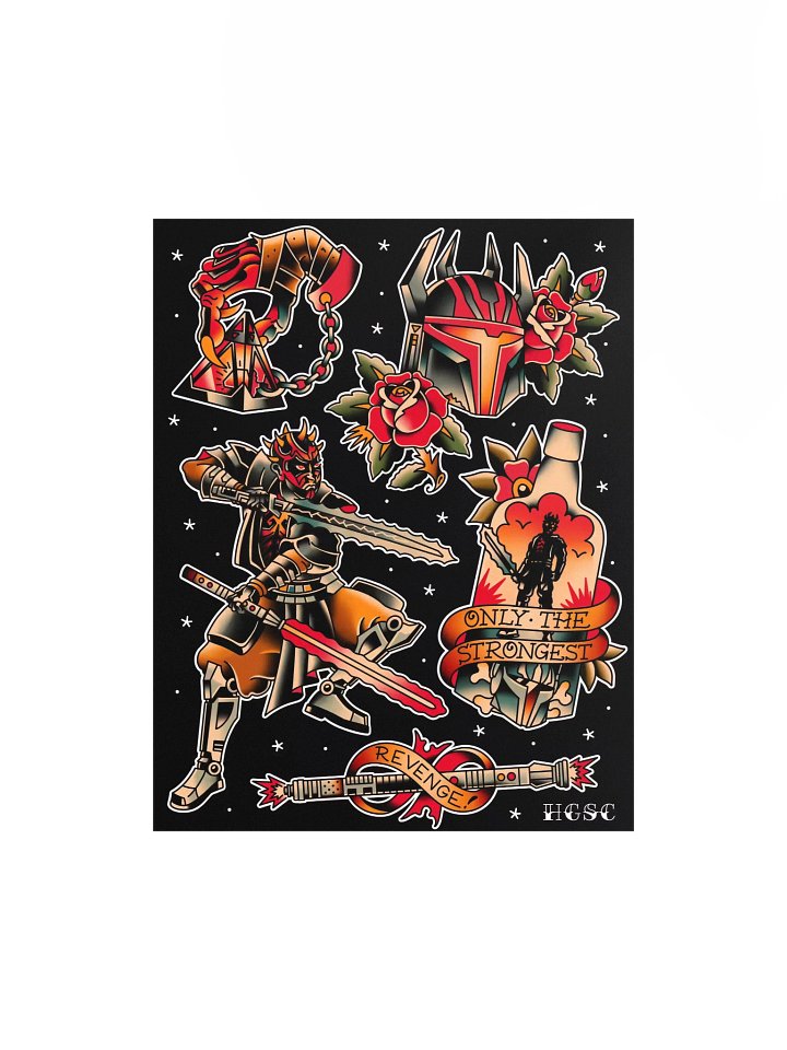 The Shadow - Maul Flash Print product image (1)