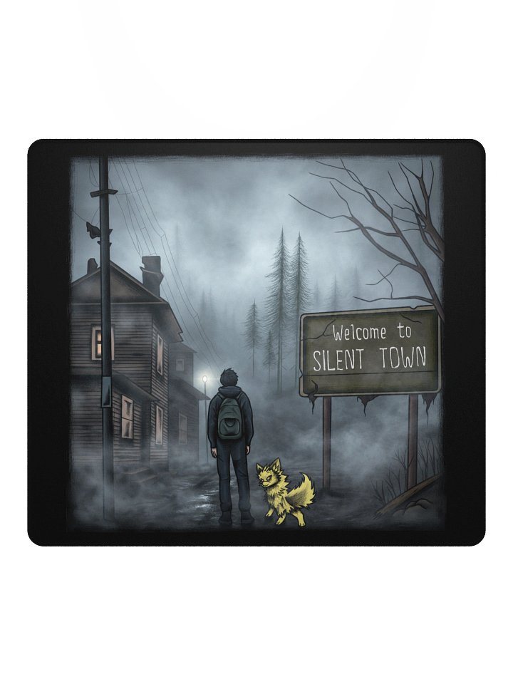 Silent Town Mouse Pad product image (2)
