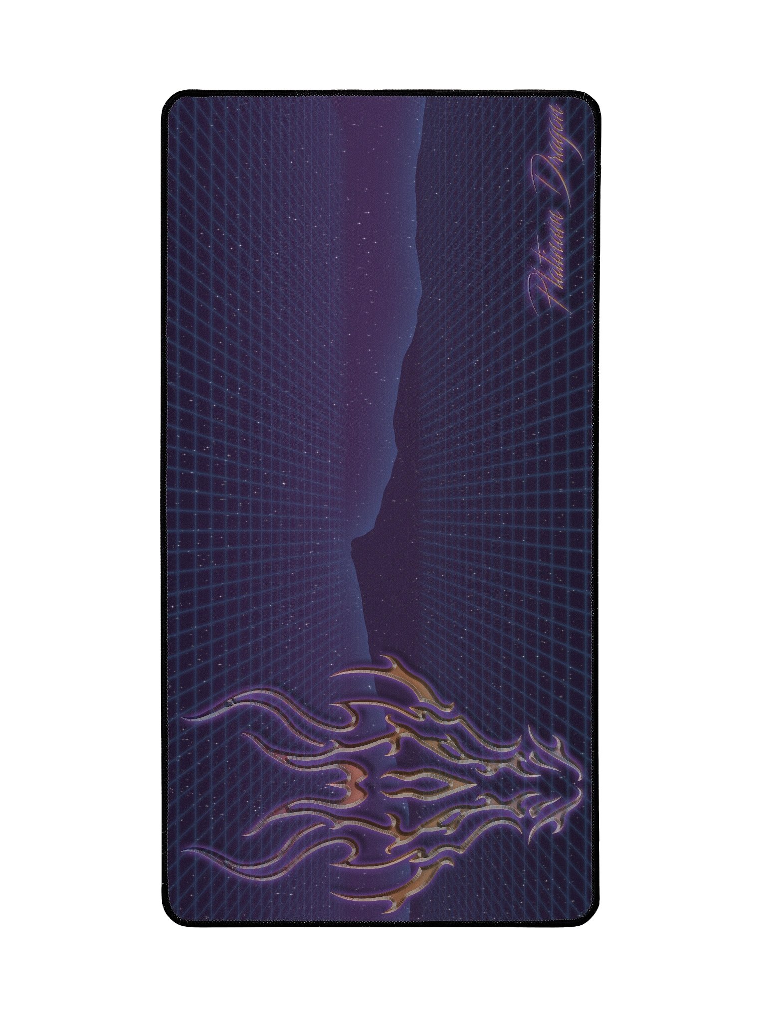 Purple Retro Grid Deskmat product image (2)