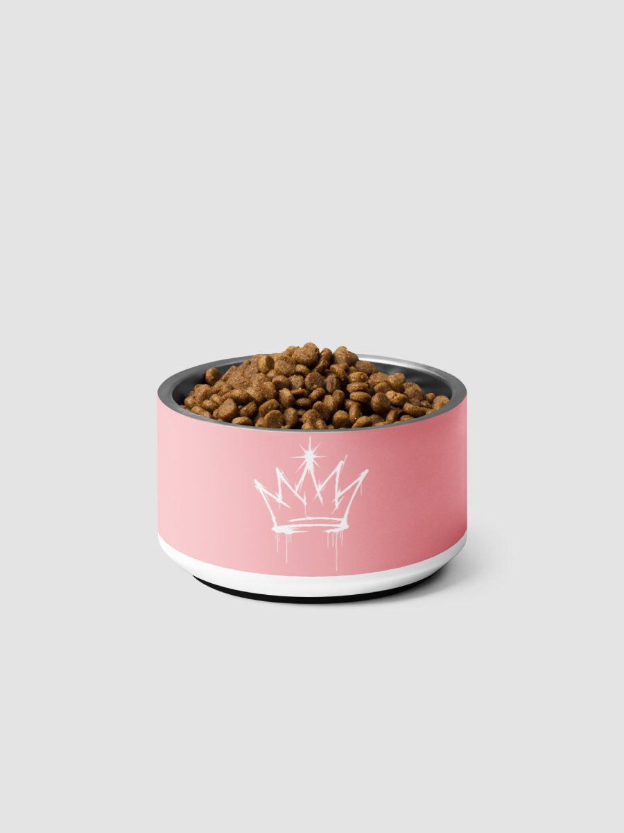ONE KING Urban Crown Pet Bowl Pink product image (2)
