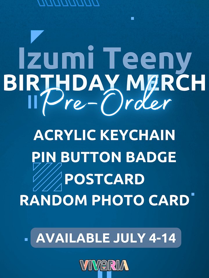 Izumi Teeny Birthday Bundle - Pre order product image (2)