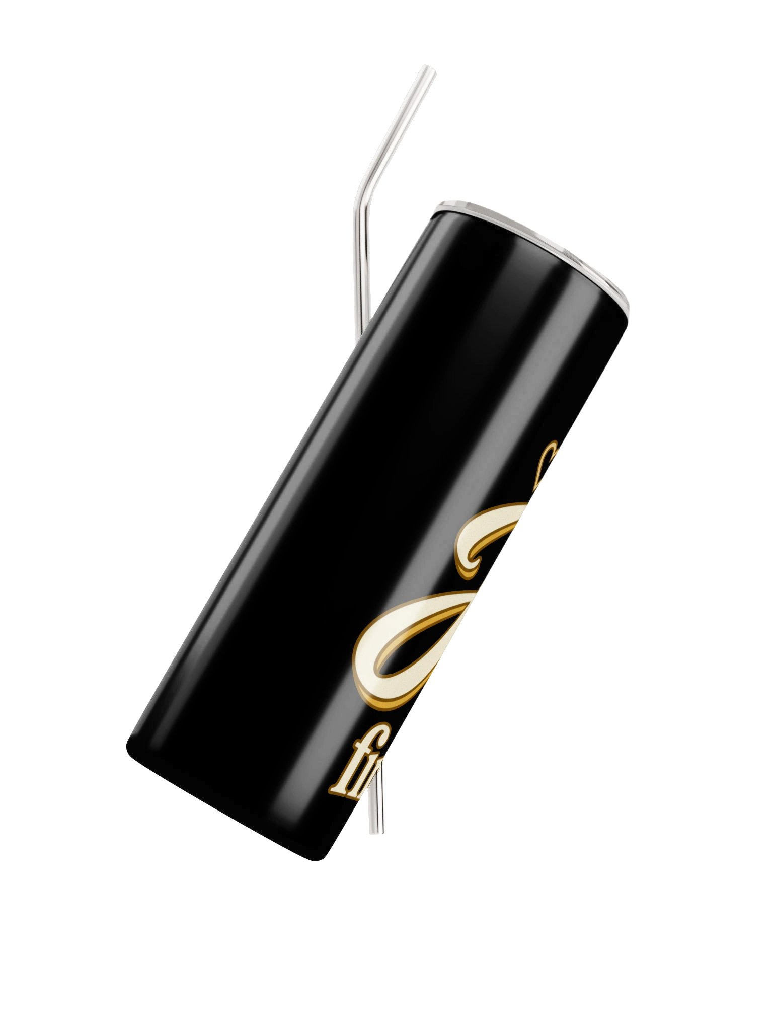 I Love Jesus Because He First Loved Me. Black Tumbler product image (4)