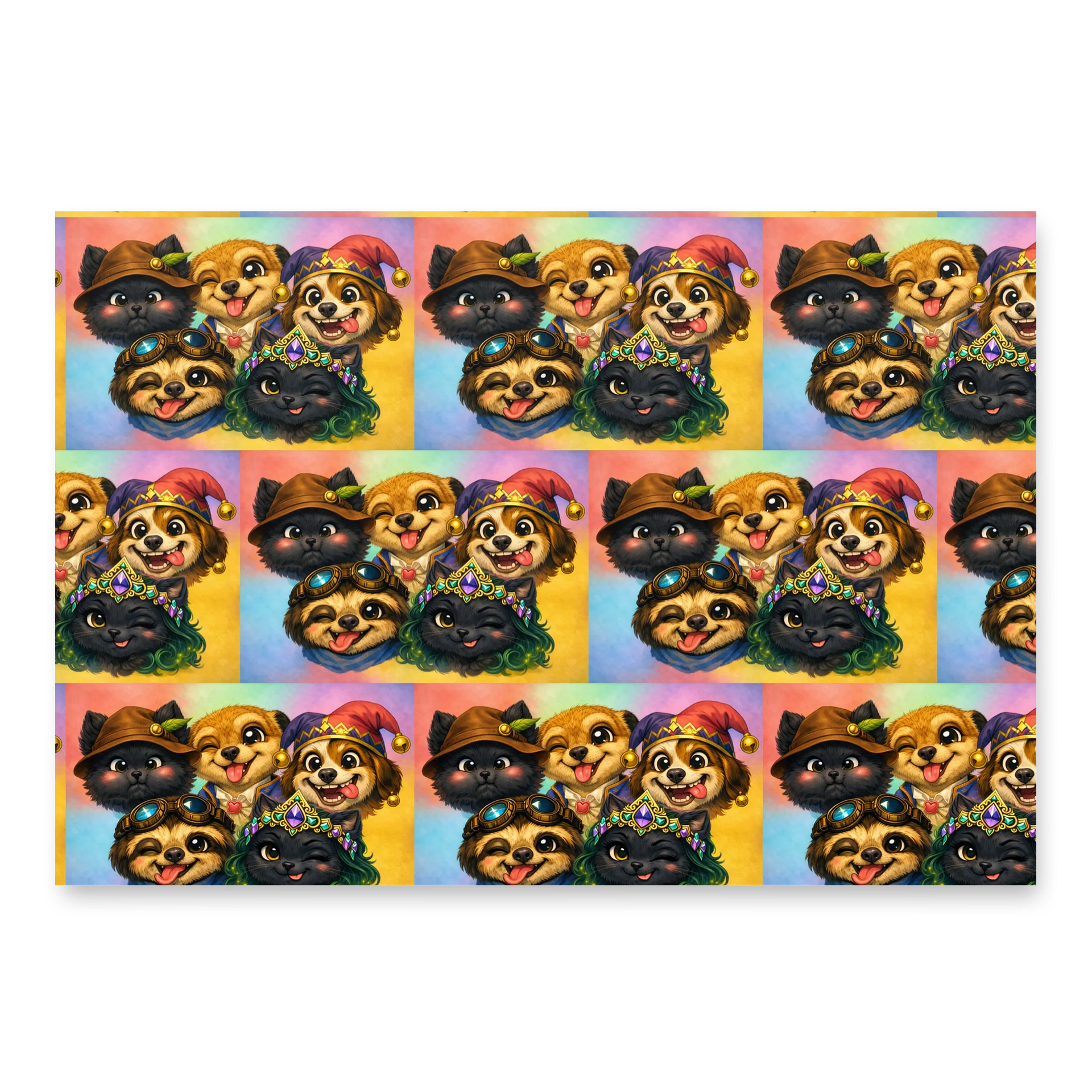 Kingdoms courts wrapping paper product image (3)