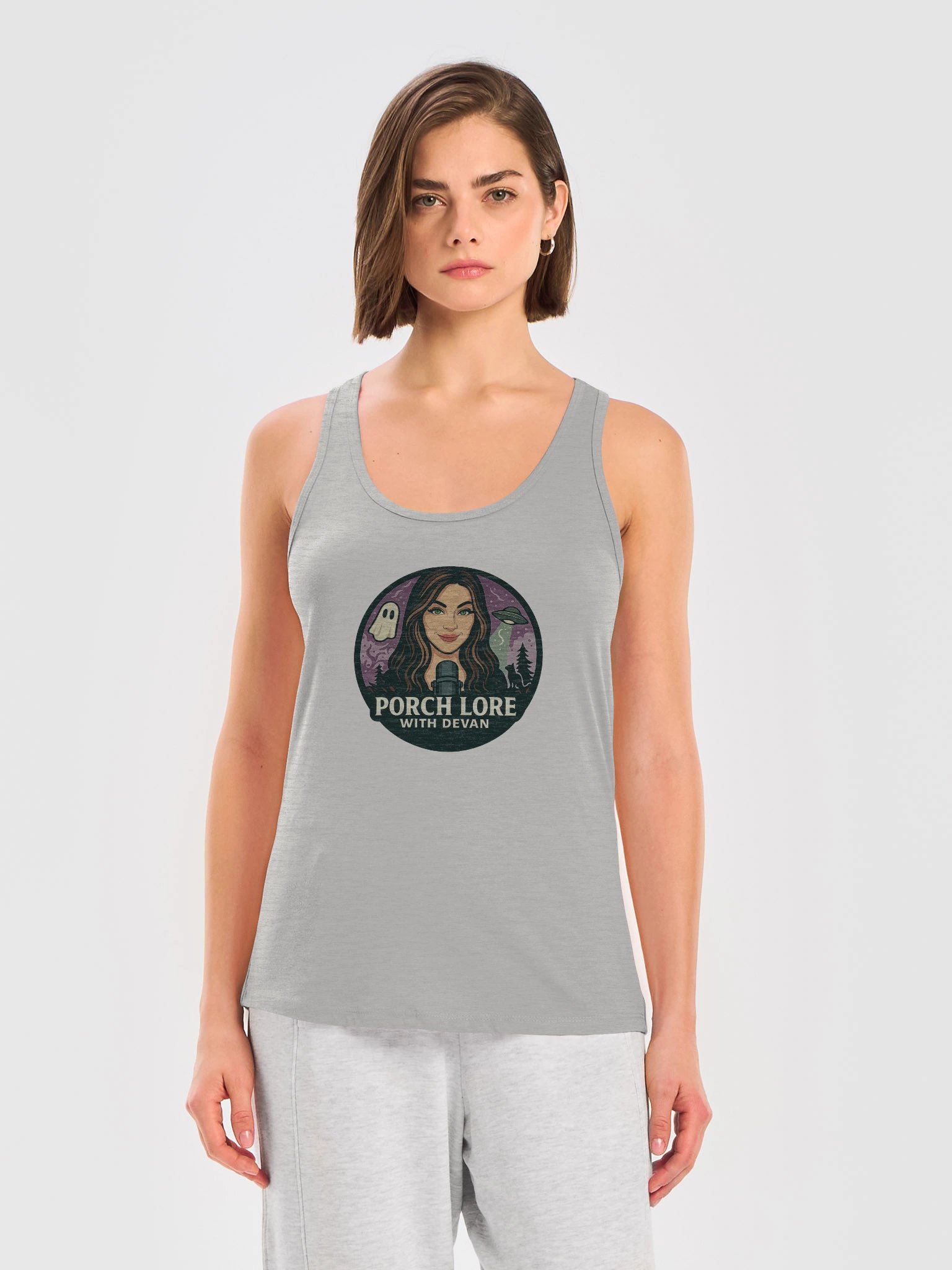 PORCH LORE DEVAN RACERBACK TANK TOP product image (4)