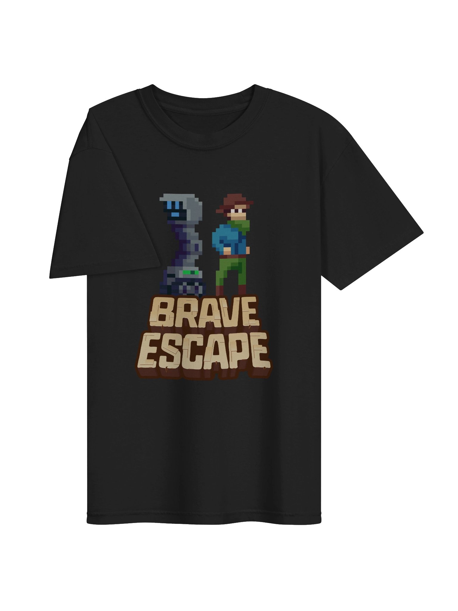 Brave Escape Logo Garment-Dyed Heavyweight T-Shirt product image (3)