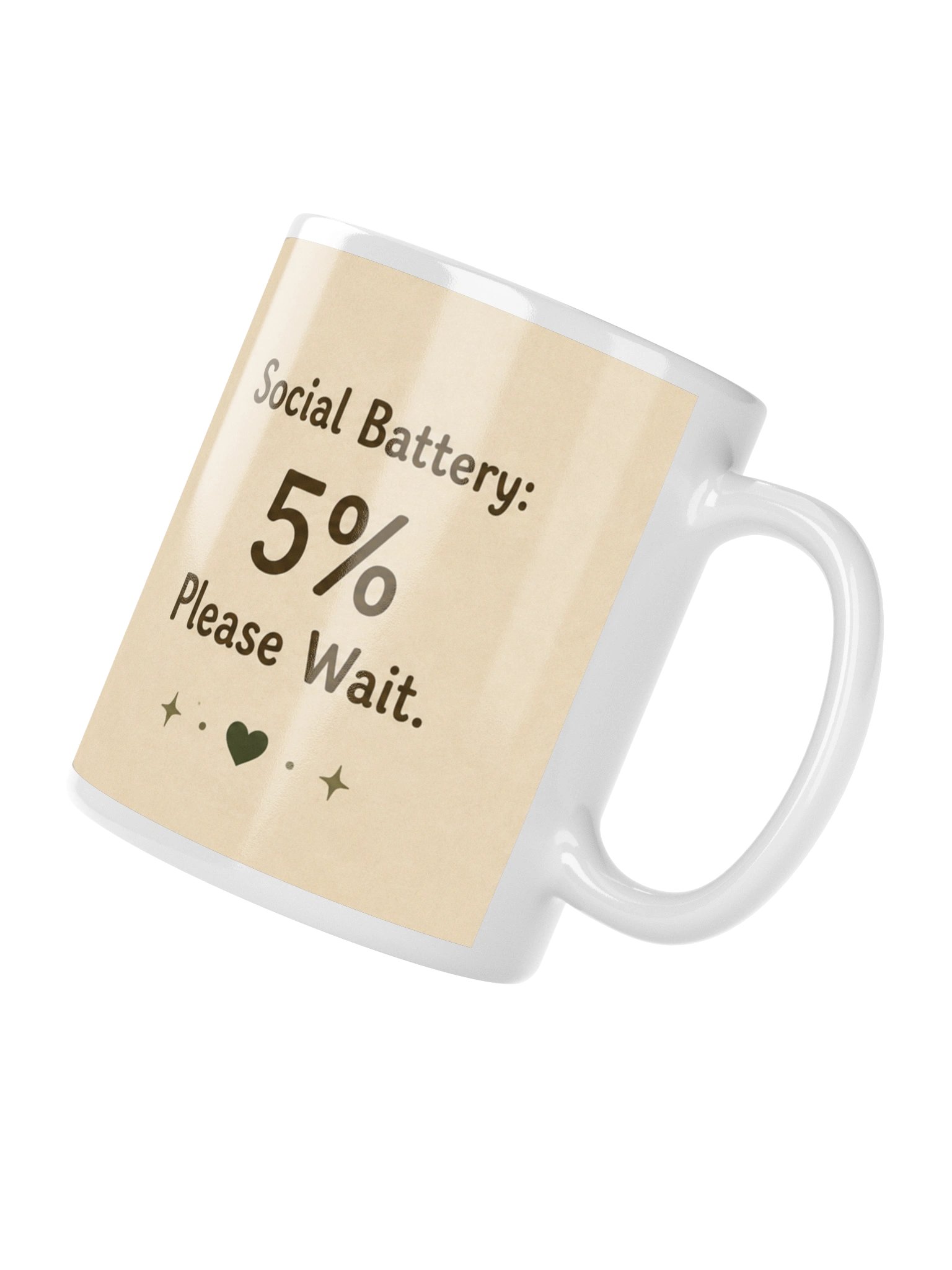 Pickles Social Battery Kitten Reading Mug product image (4)