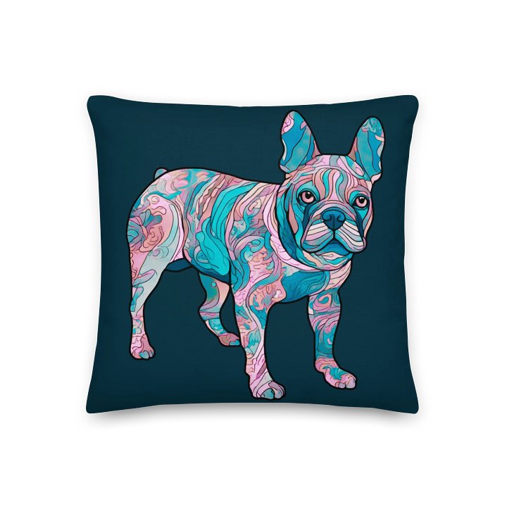 Groovy Frenchie #2 - Pillow product image (1)