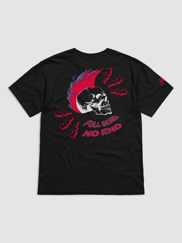 FULL SEND - NO END Black Tee product image (2)