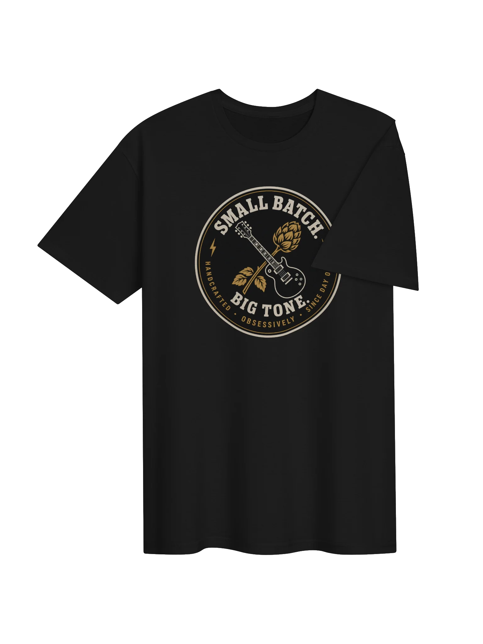 Small Batch, Big Tone - Craft Beer themed guitar t-shirt product image (5)