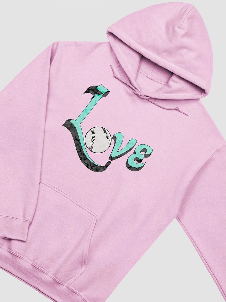 Love Baseball Whimsical Hoodie product image (2)