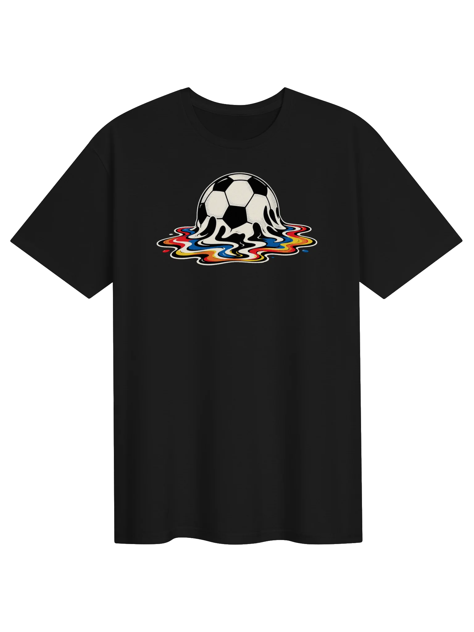 Rainbow Melt Soccer Tee product image (1)