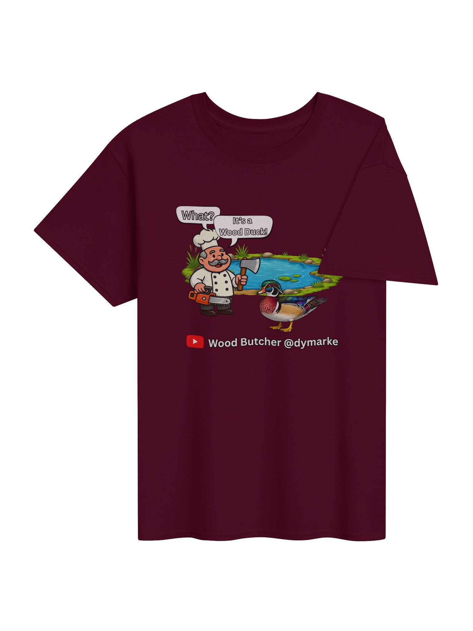 Wood Butcher It's a duck T product image (38)