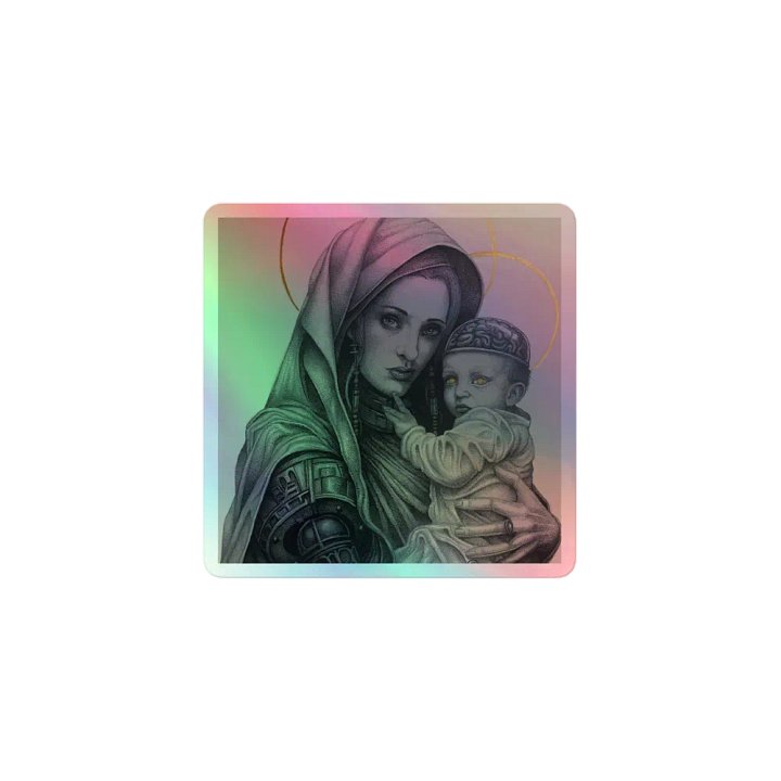 The New Divine Holographic Sticker product image (1)