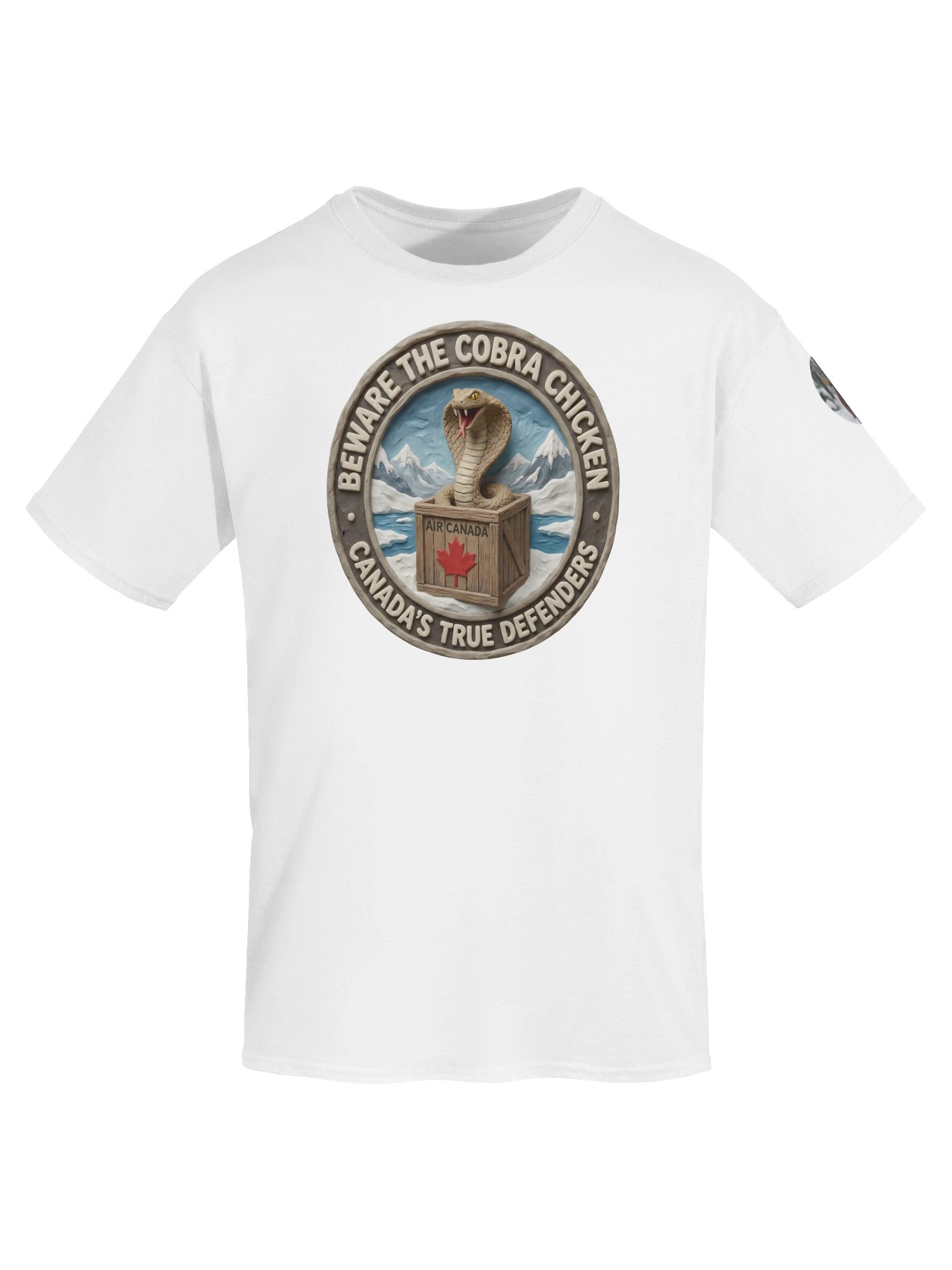 Beware the Cobra Chicken | Essential Character Tee (White) product image (7)