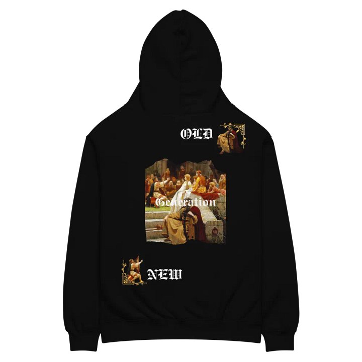 Edmund Leighton Faded Laurels Hoodie Black product image (2)