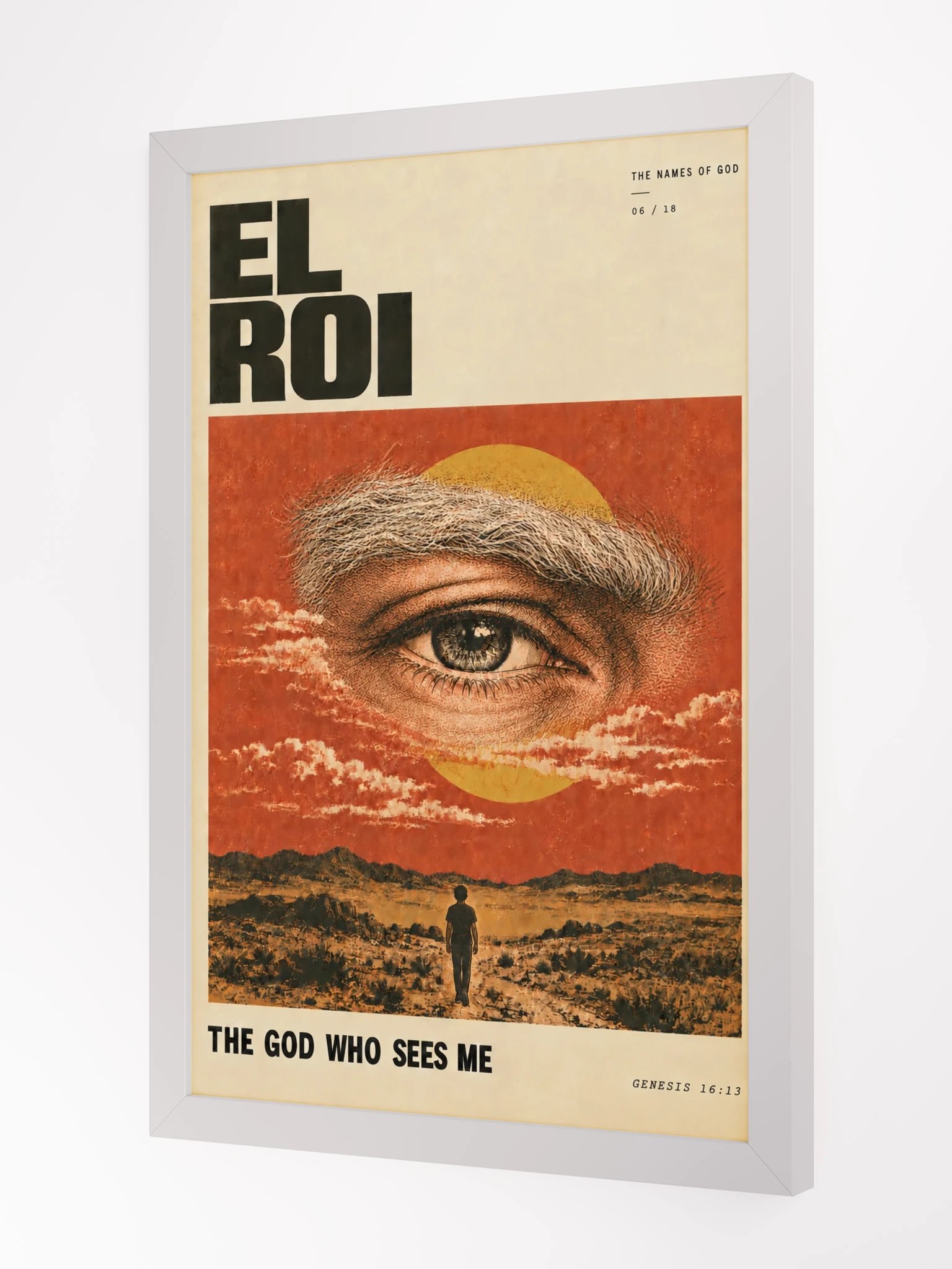 El Roi | Names of God Framed Print product image (23)