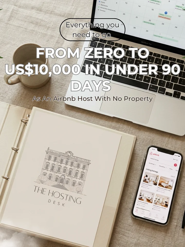 From Zero to US$10,000 in 90 days as an Airbnb Host product image (1)