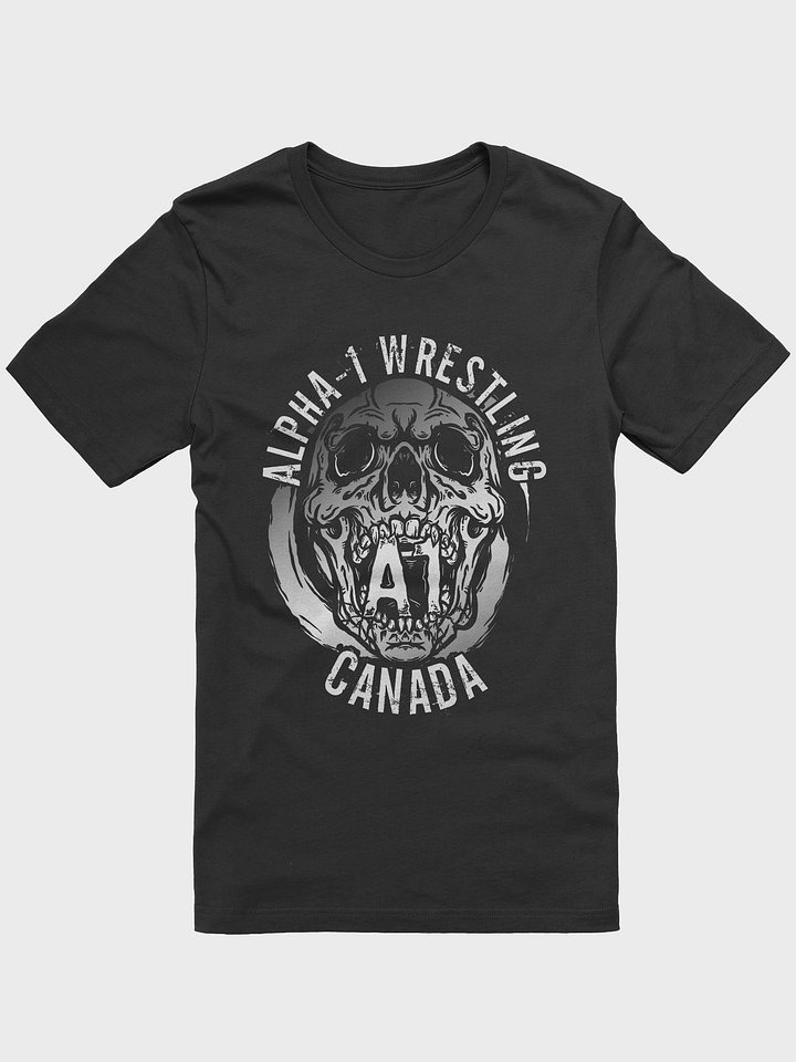 A1 Wrestling Skull T Shirt Silver product image (25)