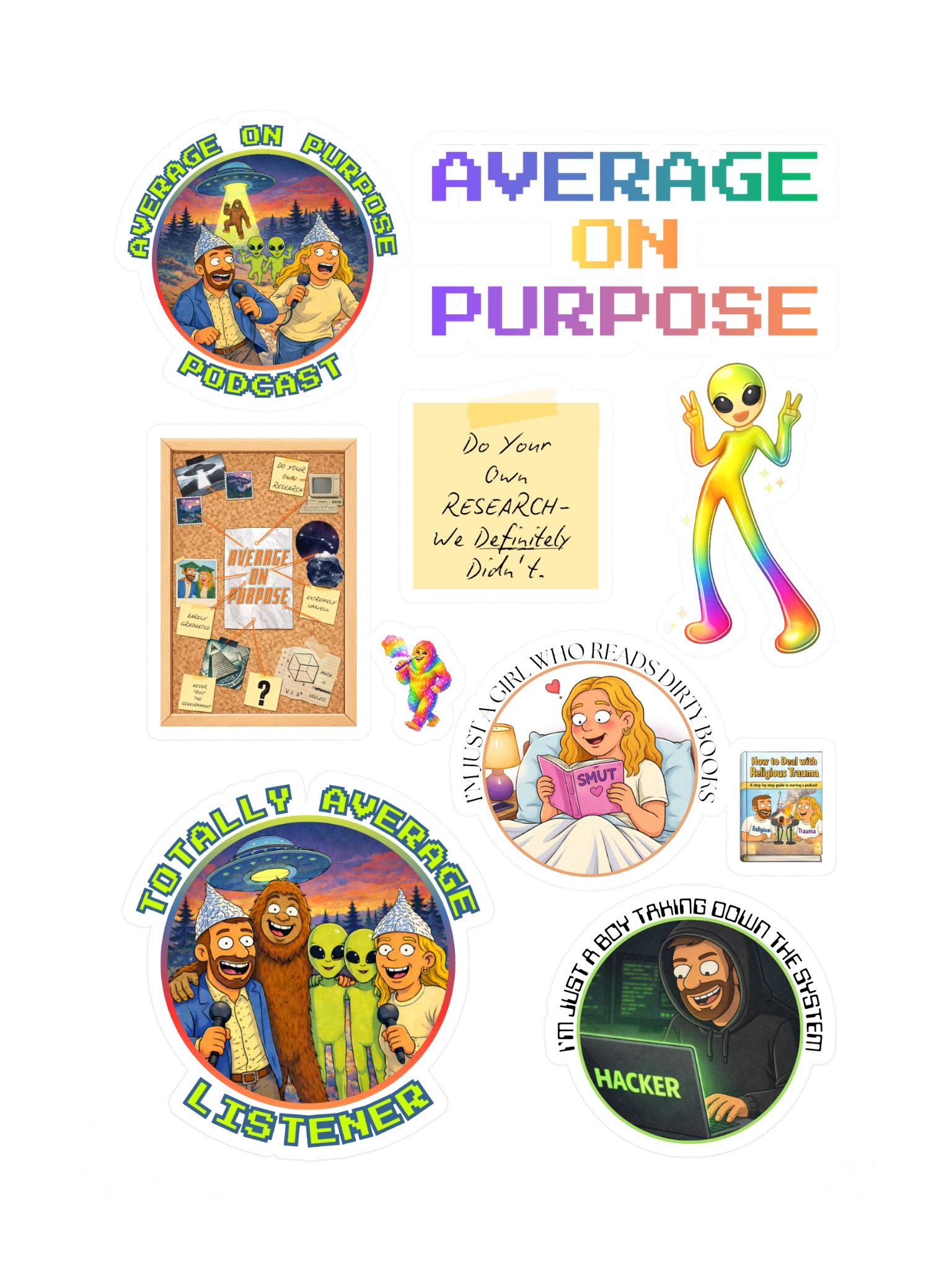 Average Stickers product image (3)