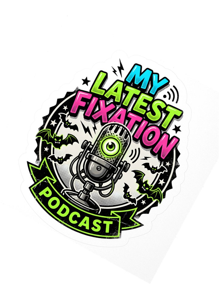 My Latest Fixation Microphone Kiss Cut Sticker product image (2)