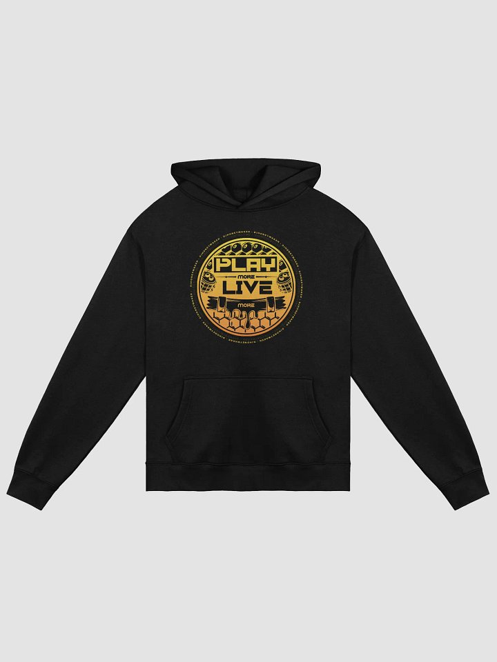 Play More Live More Unisex Premium Oversized Hoodie product image (1)