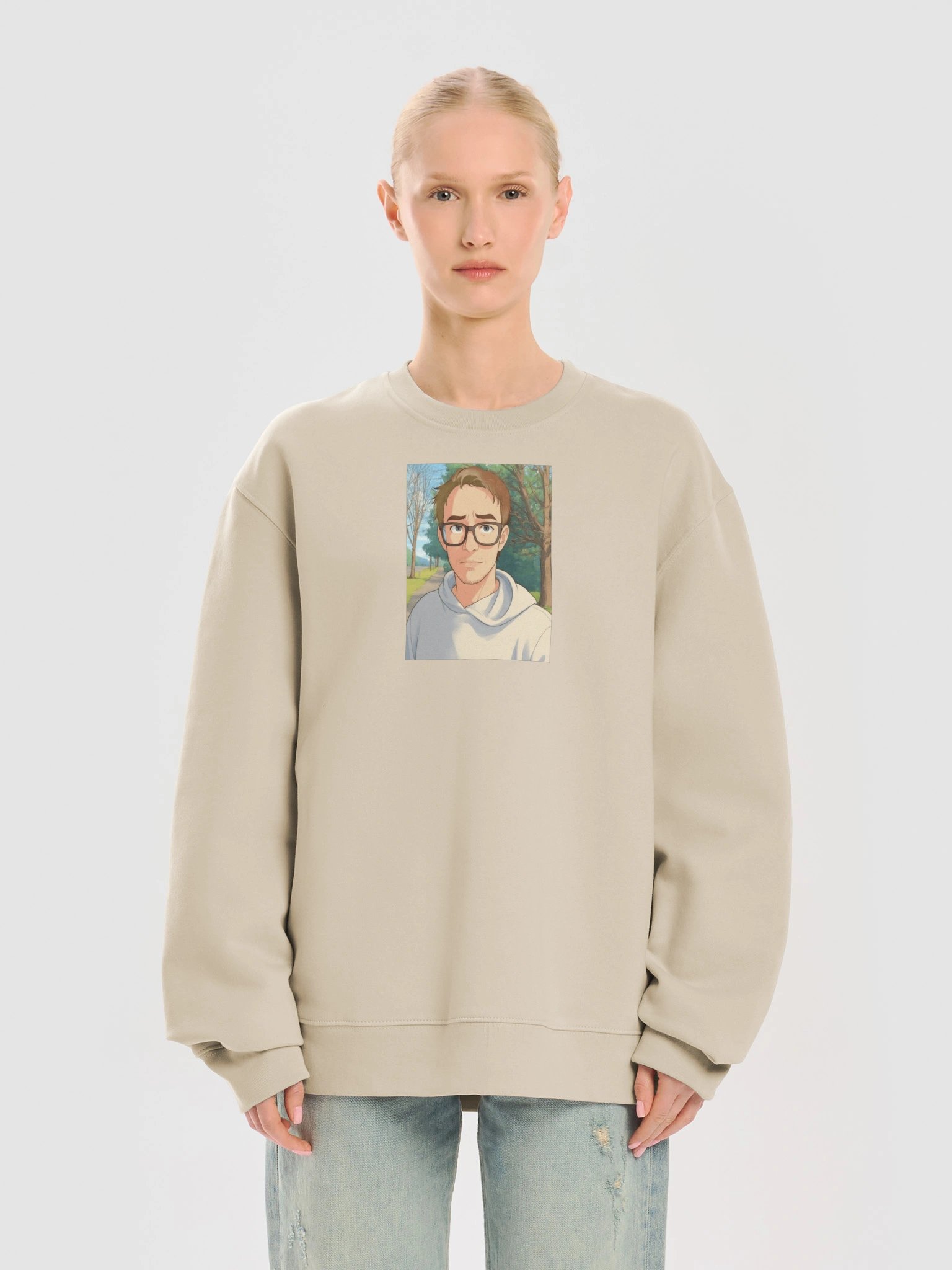 itssCSChris Cartoon Oversized Sweatshirt product image (9)