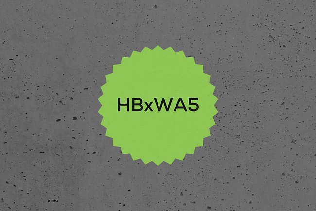 HB x WA5 - 148 x 170 mm