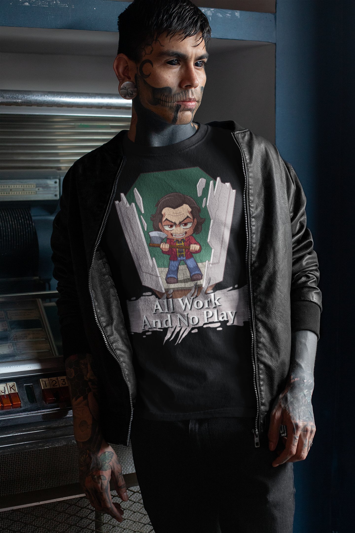 Horror Icons T-shirt - All Work and No Play product image (1)