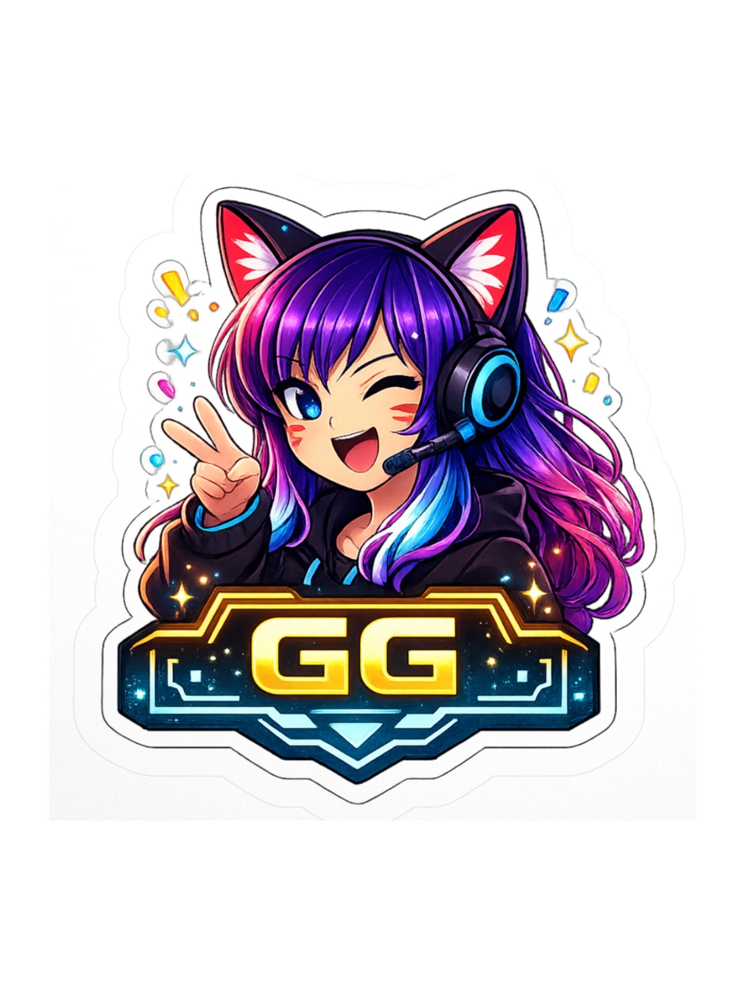 • AKC // Callie Sticker GG | Callie Emote Badge Series product image (1)