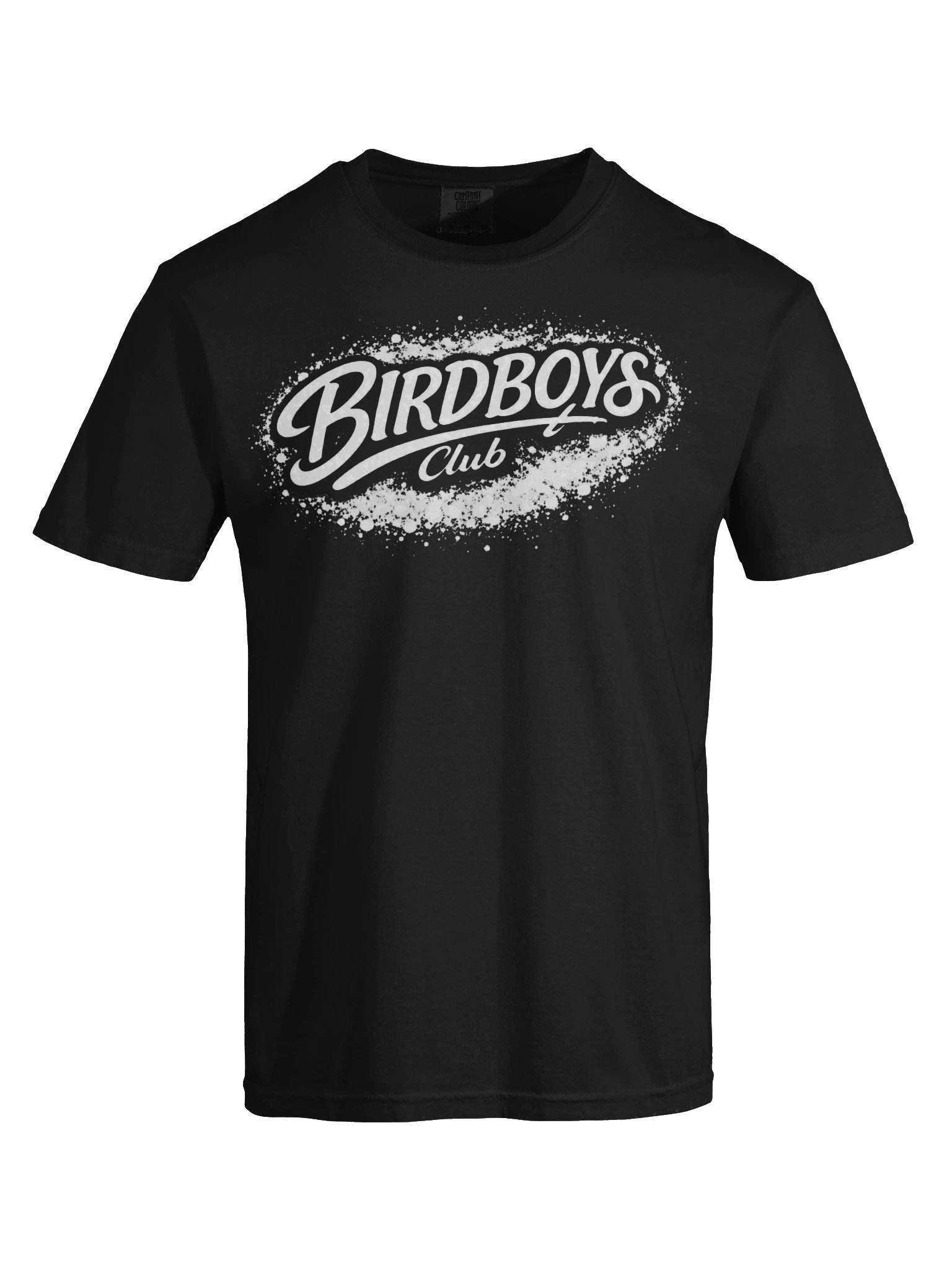 **Above All Society “Bird Boys Club” Black Streetwear T-Shirt** product image (5)