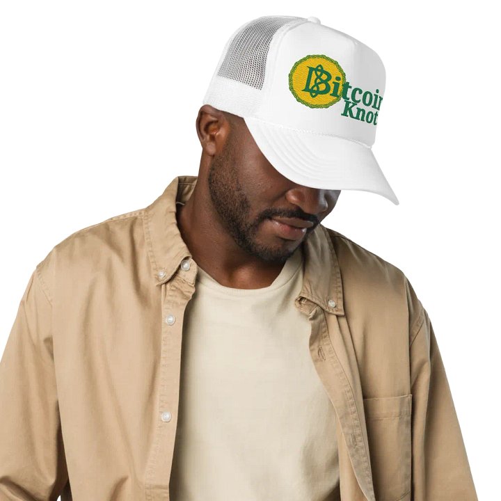 BITCOIN Knots White Hat product image (2)